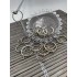 2.5CM EZME ANAHTARLIK ZİNCİRİ NİKEL