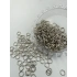 1.2x8 mm Sarı Metal Montaj Halkası | Toptan Altın Renk Anahtarlık Halkası
