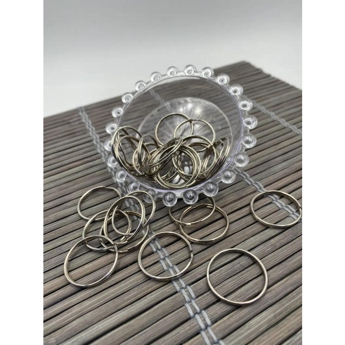 2.5CM YUVARLAK NİKEL