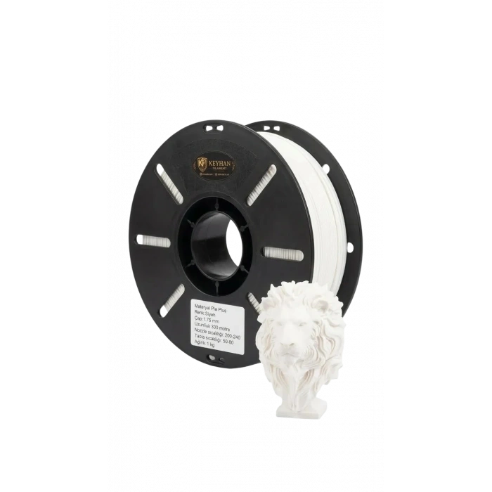 Keyhan Beyaz PLA+ Filament (1.75mm - 1 kg)