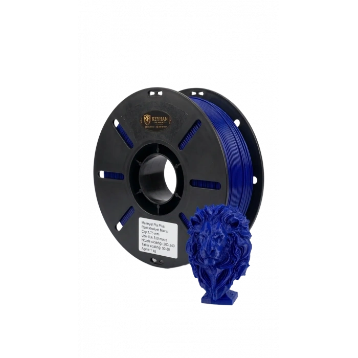Keyhan PLA Plus Filament 1.75 mm 1 kg – Lacivert