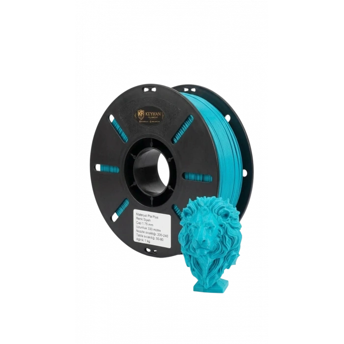 Keyhan PLA Plus Filament - Turkuaz (1.75 mm, 1 kg)