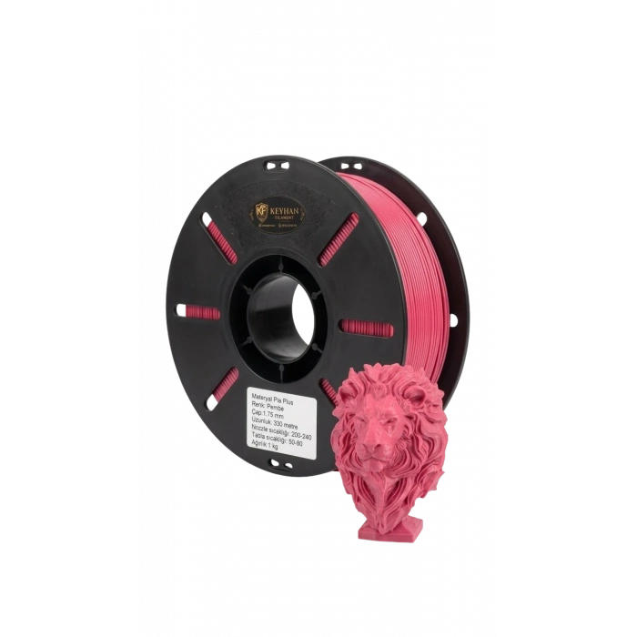 Keyhan PLA Plus Pembe Filament (1.75 mm, 1 kg)