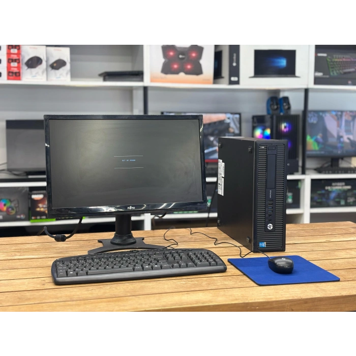 Hp Elitedesk 800 G1 Yatay İ7 4770 8Gb 128Gb 20 Masaüstü Ofis Bilgisayarı 2.El Pc 3 Ay Garantili