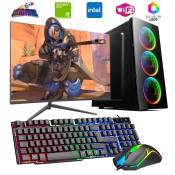 iNTEL i5 3N 8GB Ram 480GB SSD 4GB GTX1050TI 21.5 Monitörlü Oyun Bilgisayarı