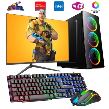 iNTEL i5 3N 8GB Ram 480GB SSD 4GB RX550 24 Monitörlü Oyun Bilgisayarı