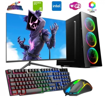 iNTEL i5 4N 16GB Ram 1TB SSD 4GB GT740 24 Monitörlü Oyun Bilgisayarı