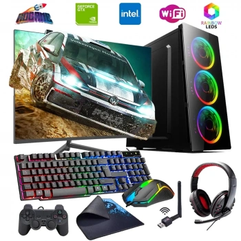 iNTEL i5 4N 16GB Ram 1TB SSD 4GB GT740 24 Monitörlü Oyun Bilgisayarı (Gaming SET)