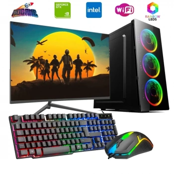 iNTEL i5 4N 16GB Ram 1TB SSD 4GB GTX1050TI 21.5 Monitörlü Oyun Bilgisayarı