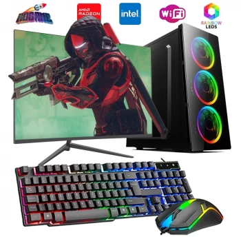 iNTEL i5 4N 8GB Ram 480GB SSD 4GB RX550 21.5 Monitörlü Oyun Bilgisayarı