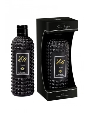 Boutique Parfüm Kolonya Black 300 ml Cam Şişe Kutulu