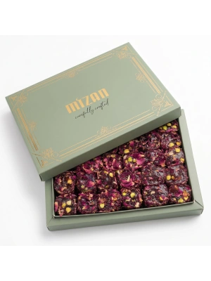 GÜL YAPRAKLI NAR AROMALI LOKUM 500GR