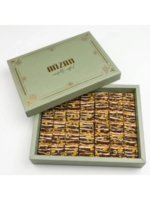 KADAYIF KAPLI ÇİKOLATALI BAKLAVA LOKUM 500GR