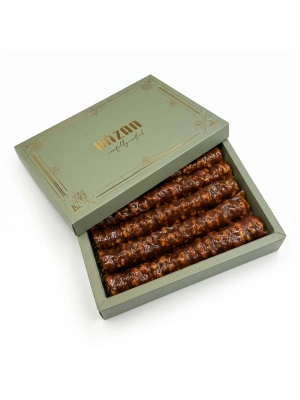 PEKMEZLİ CEVİZLİ SUCUK LOKUM 500GR