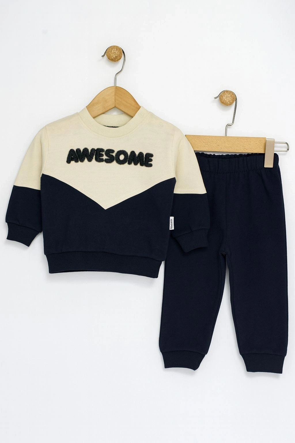 Awesome Baskılı Erkek Bebek Takımı