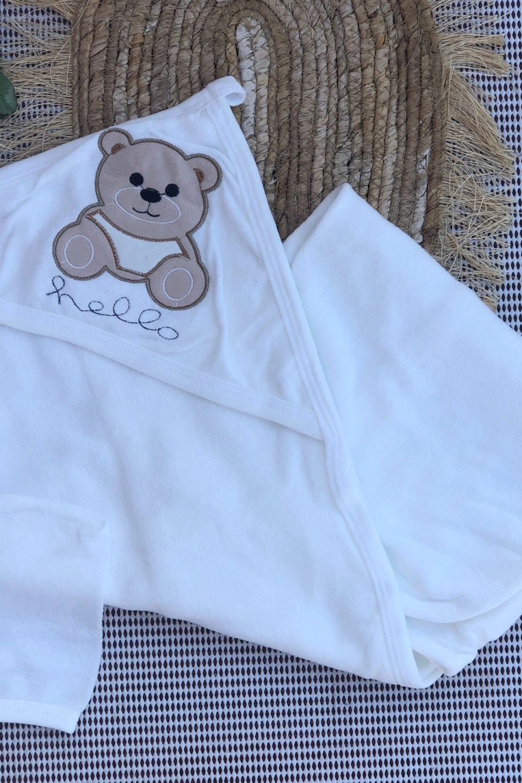 Baby Desenli Bebek Havlu