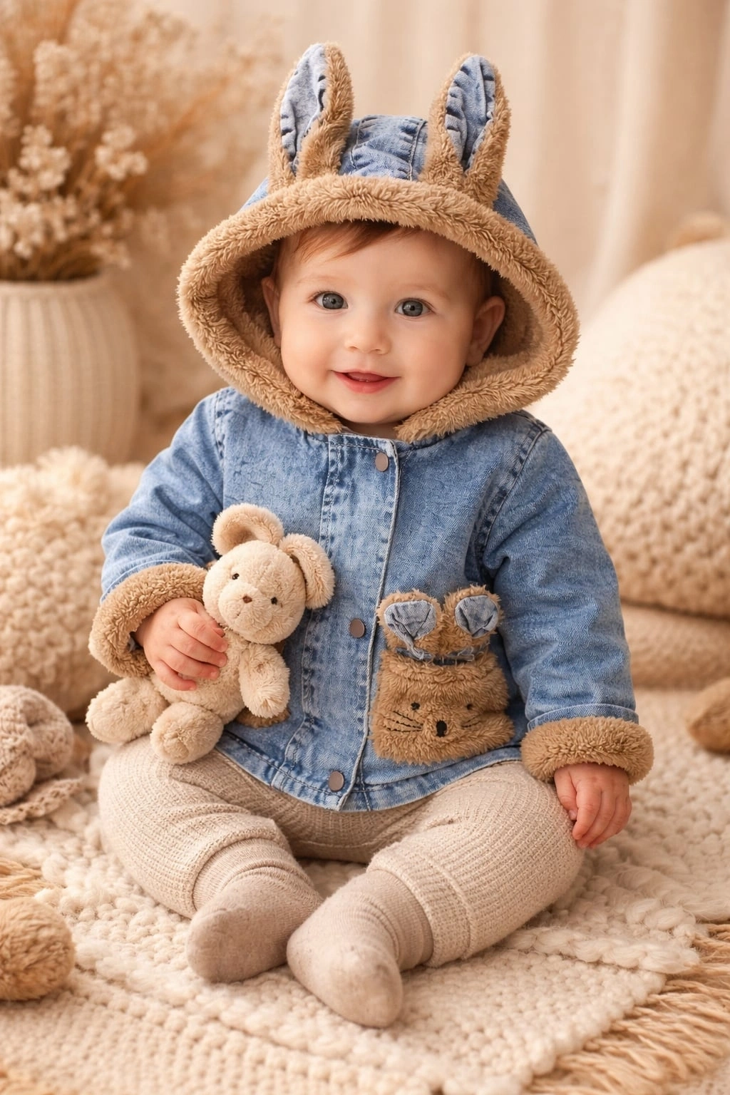 BamBaby Kot Welsoft Bebek Ceketi
