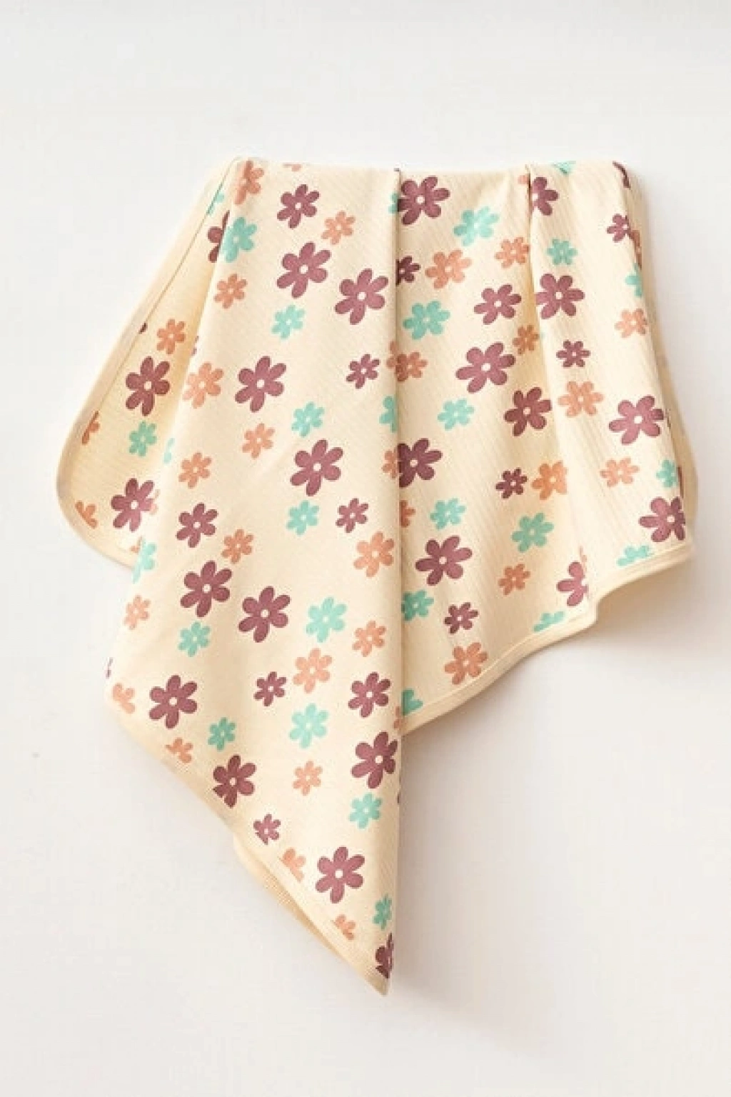 Berço Desenli Penye Battaniye