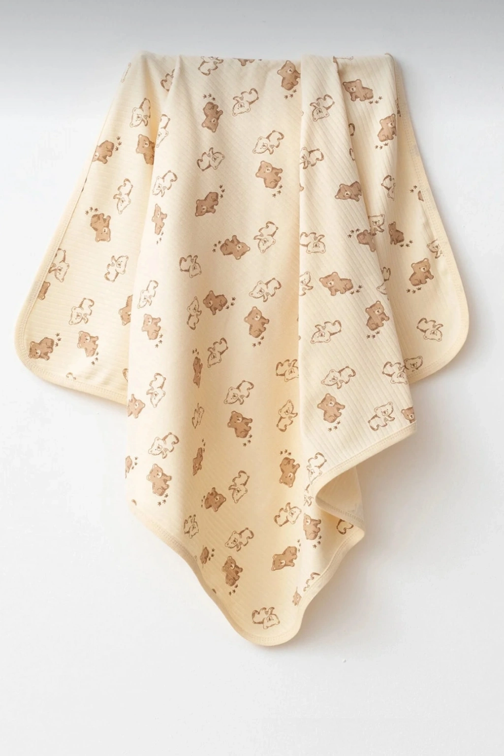 Berço Desenli Penye Battaniye