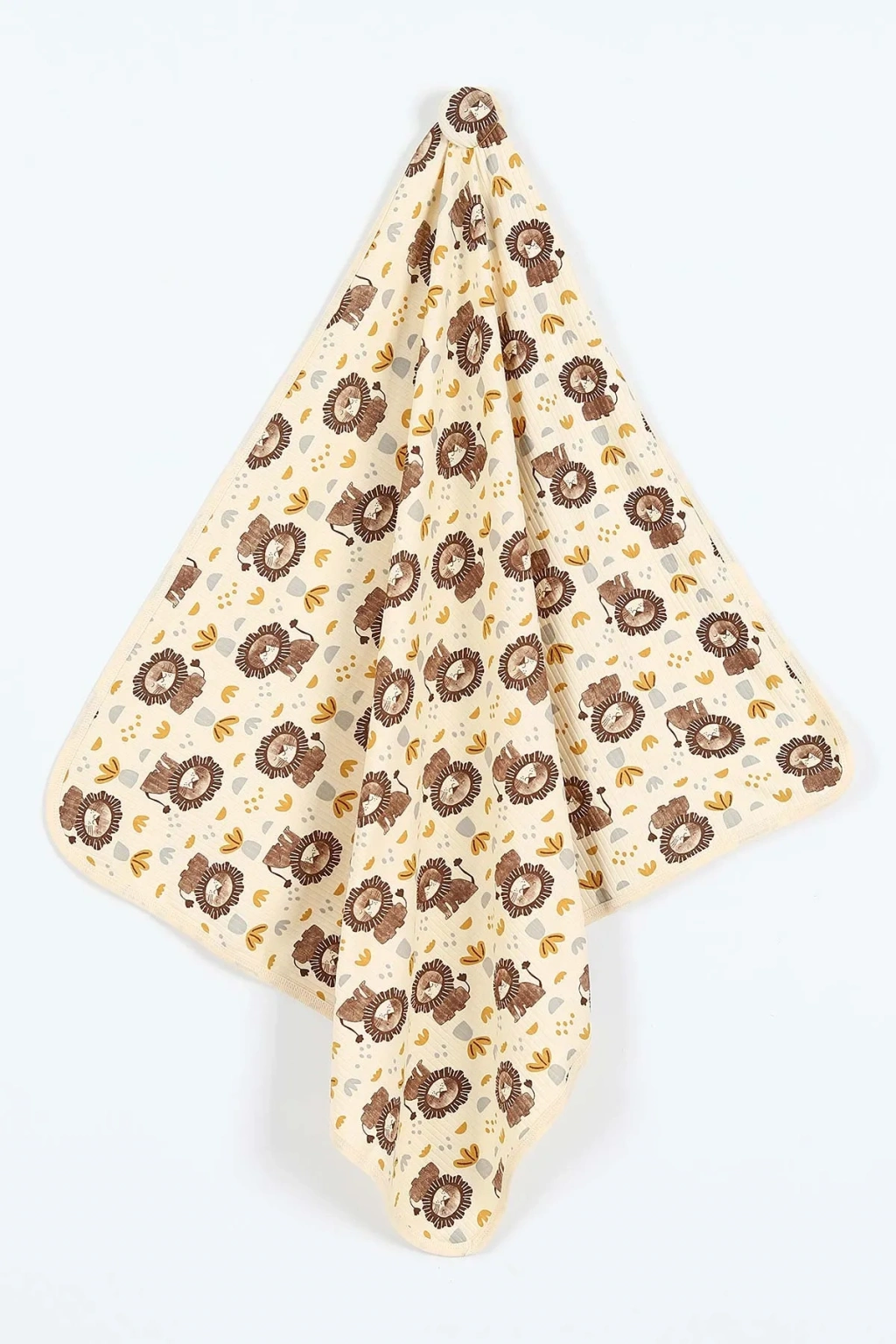 Berço Desenli Penye Battaniye