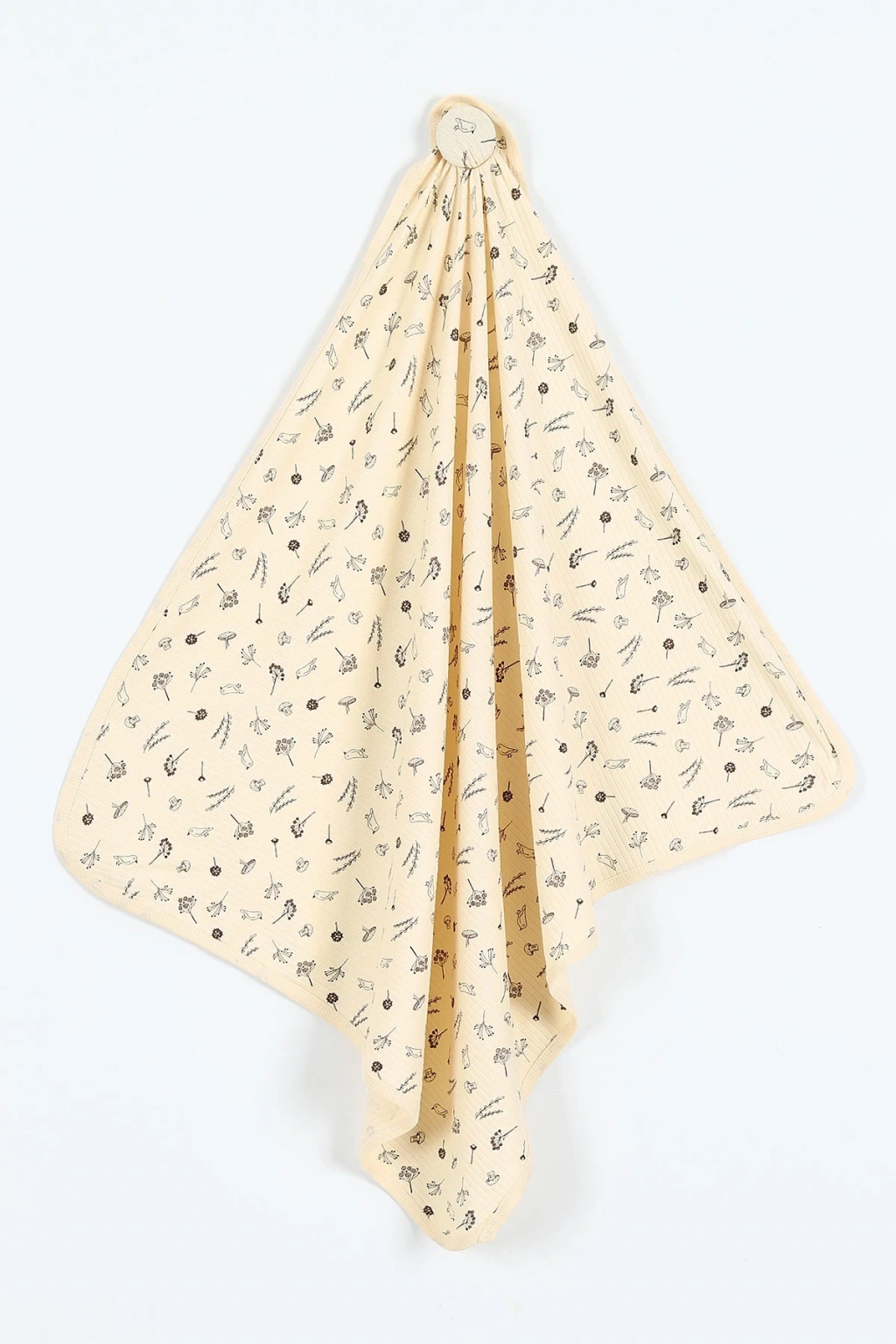 Berço Desenli Penye Battaniye