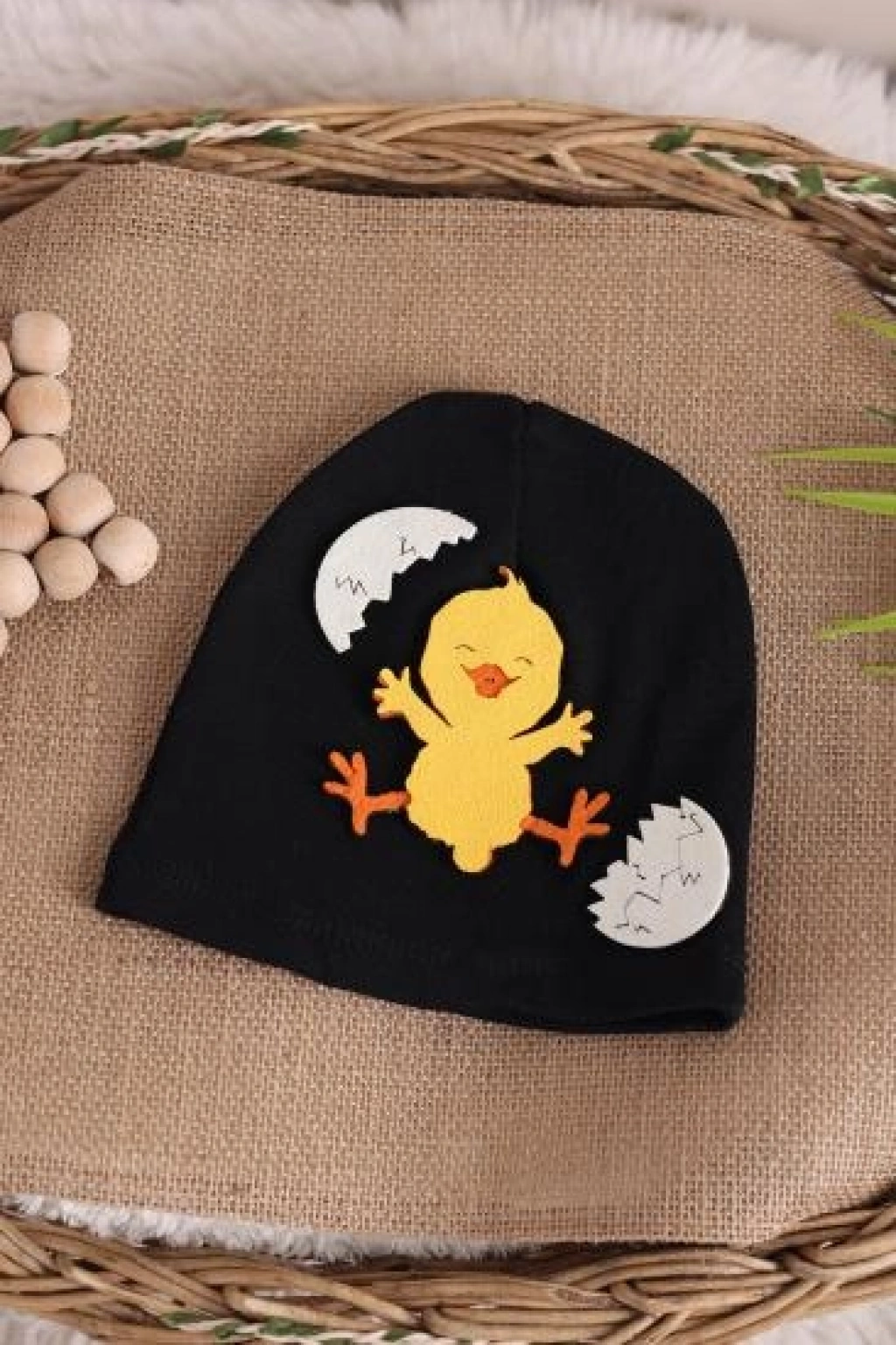 Defne Animals Figürlü Bebe Penye Şapka