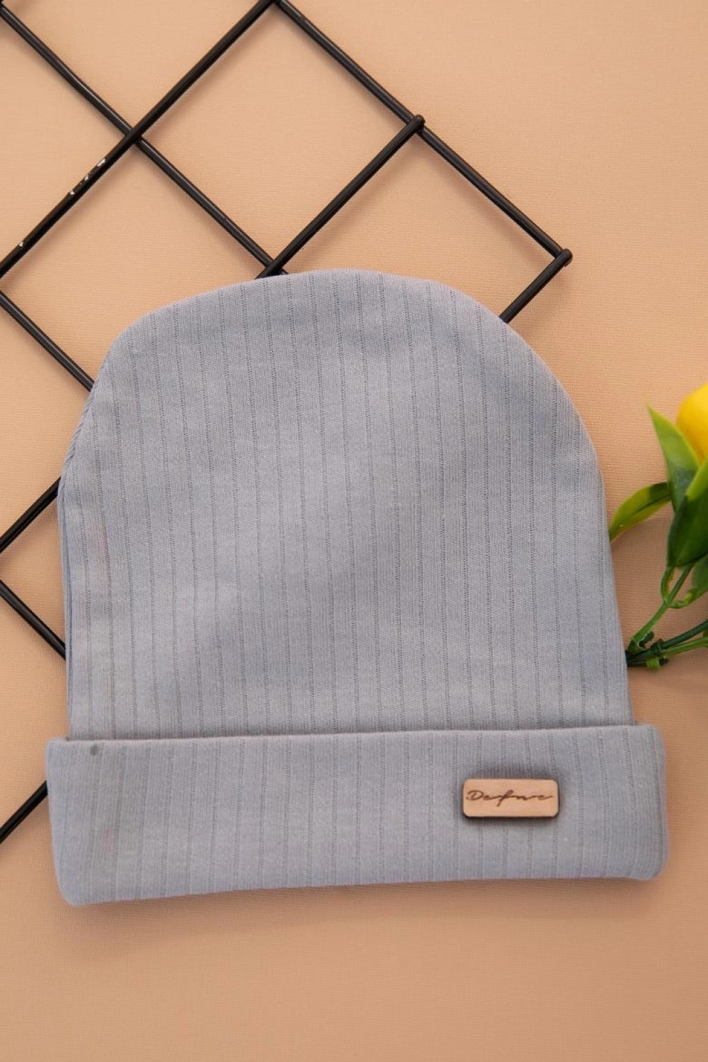 Defne Armalı Bebe Penye Şapka