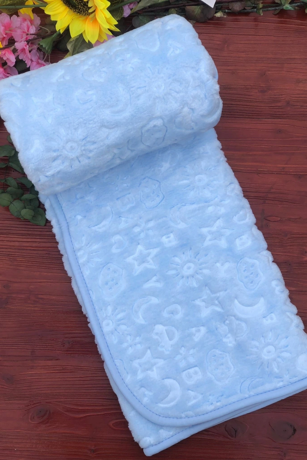 Juuta Desenli Peluş Battaniye