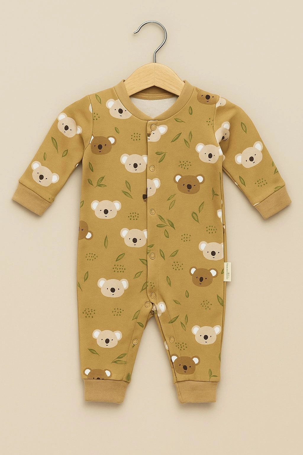 Koala Desenli Bebek Tulumu