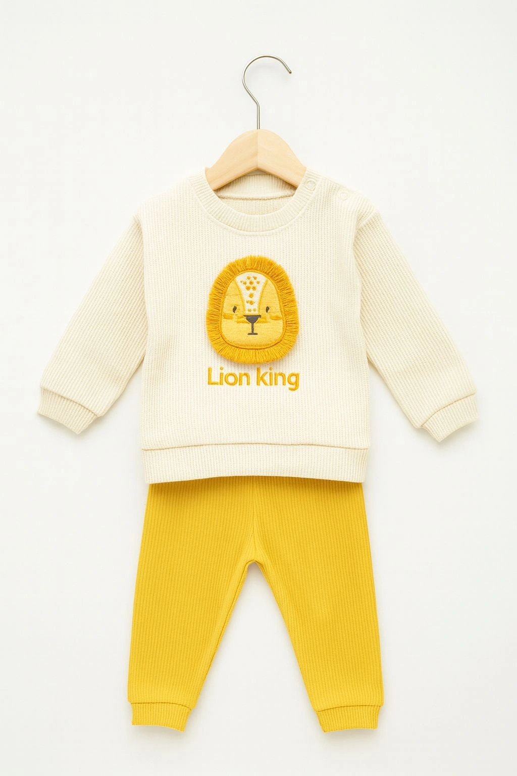 Lion King Baskılı Bebek Takımı