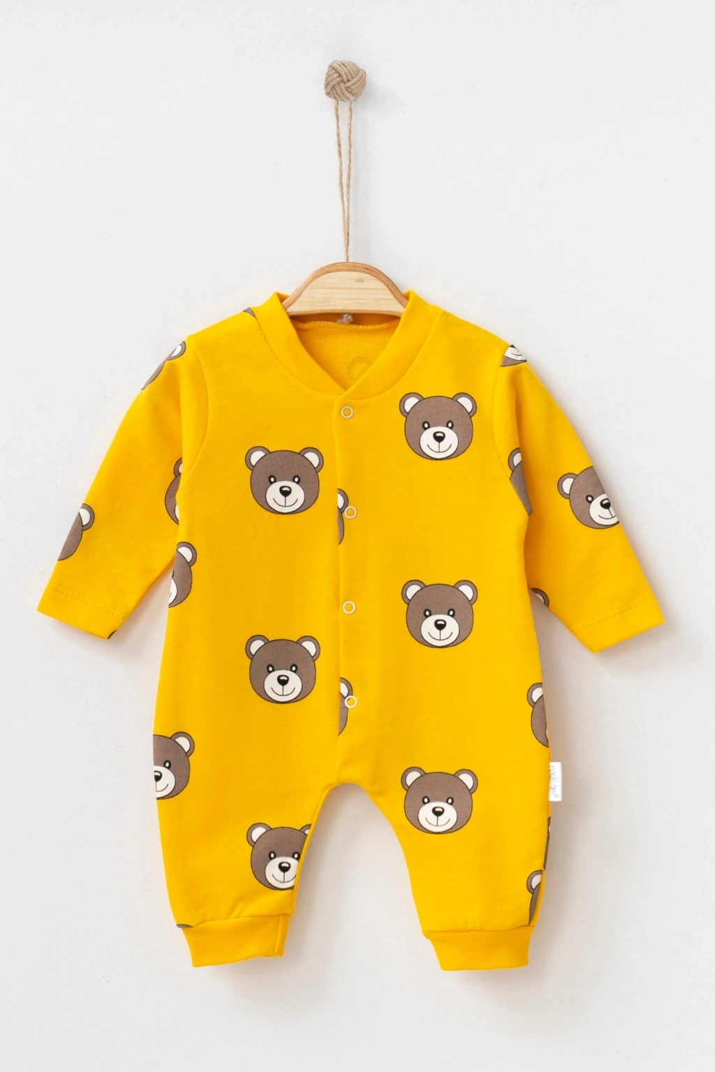 Nayinom Ayı Desenli Bebek Tulumu