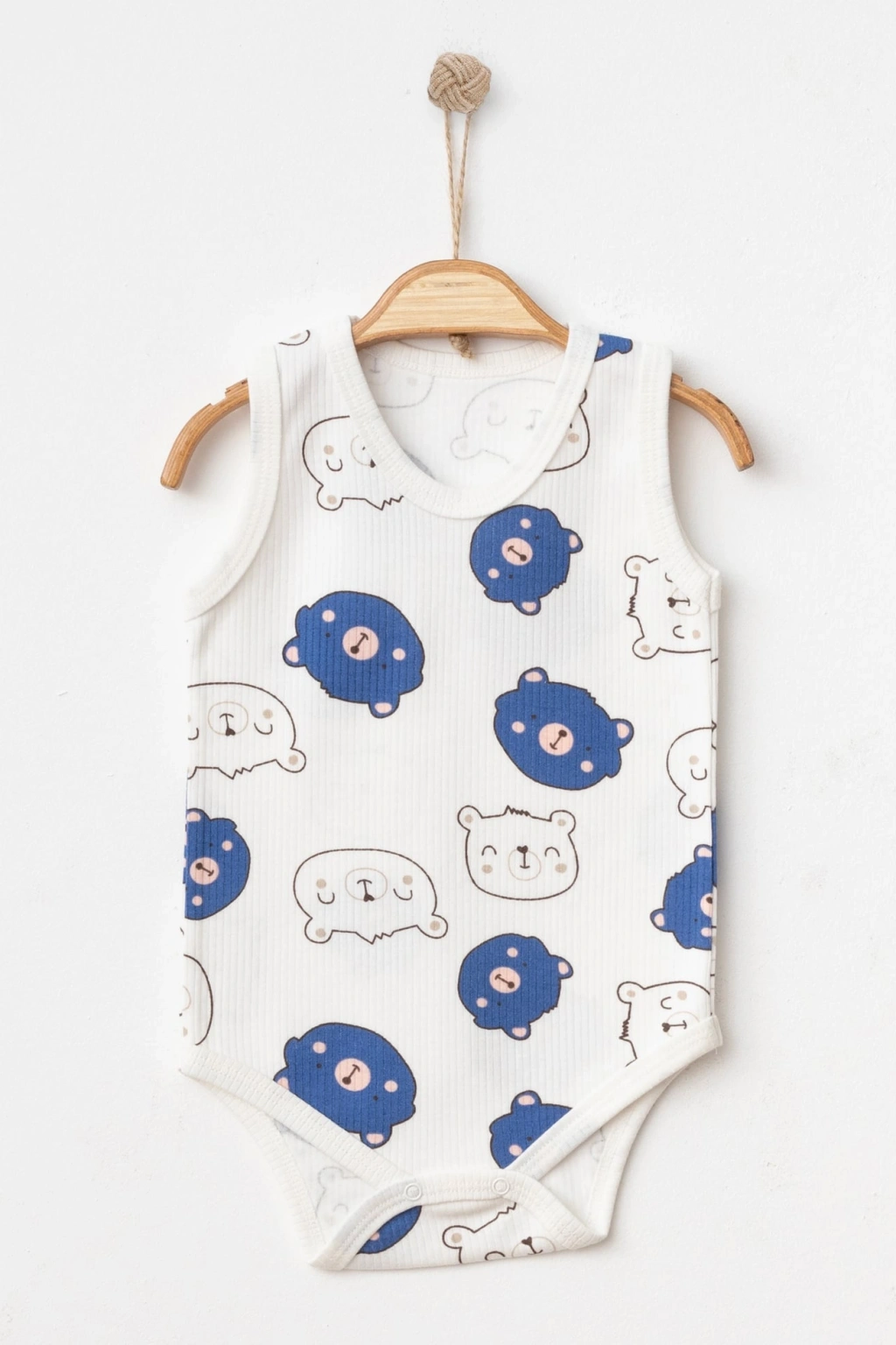 Nayinom Desenli Baskılı Çıtçıtlı Badi