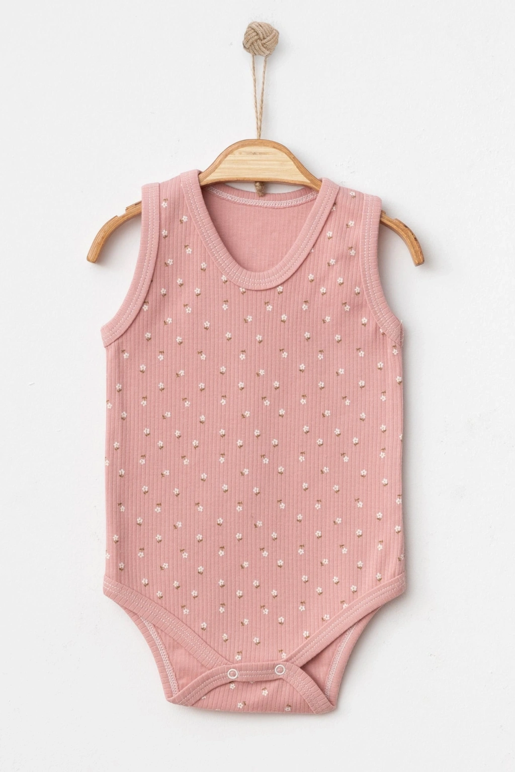 Nayinom Desenli Baskılı Çıtçıtlı Badi