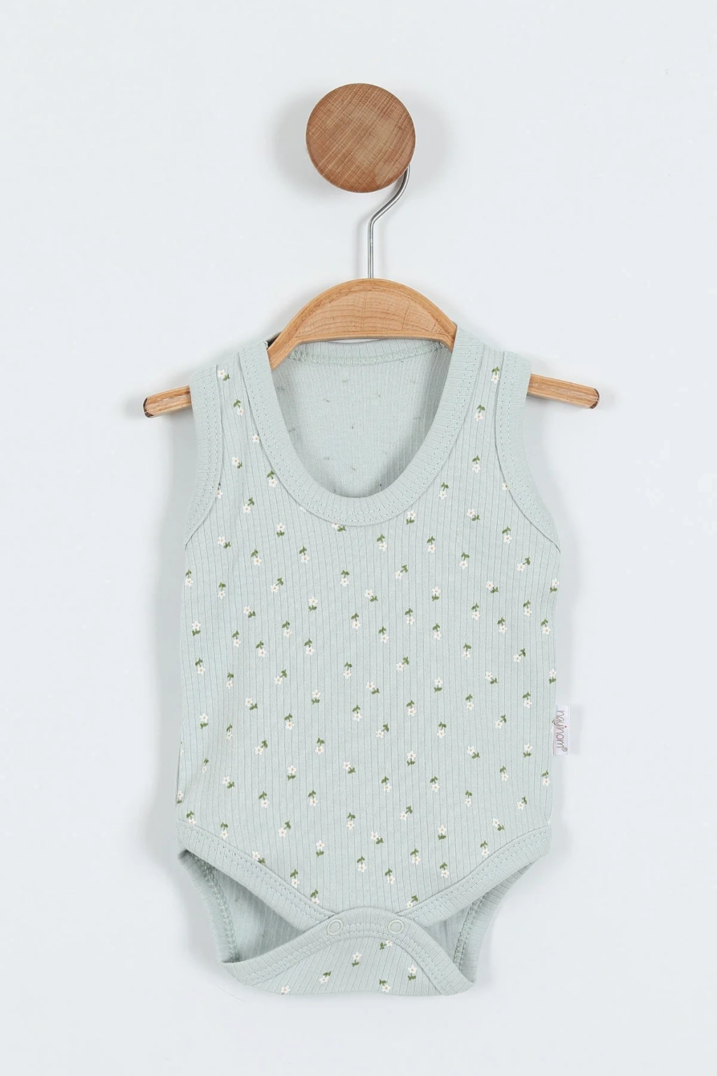 Nayinom Desenli Baskılı Çıtçıtlı Badi