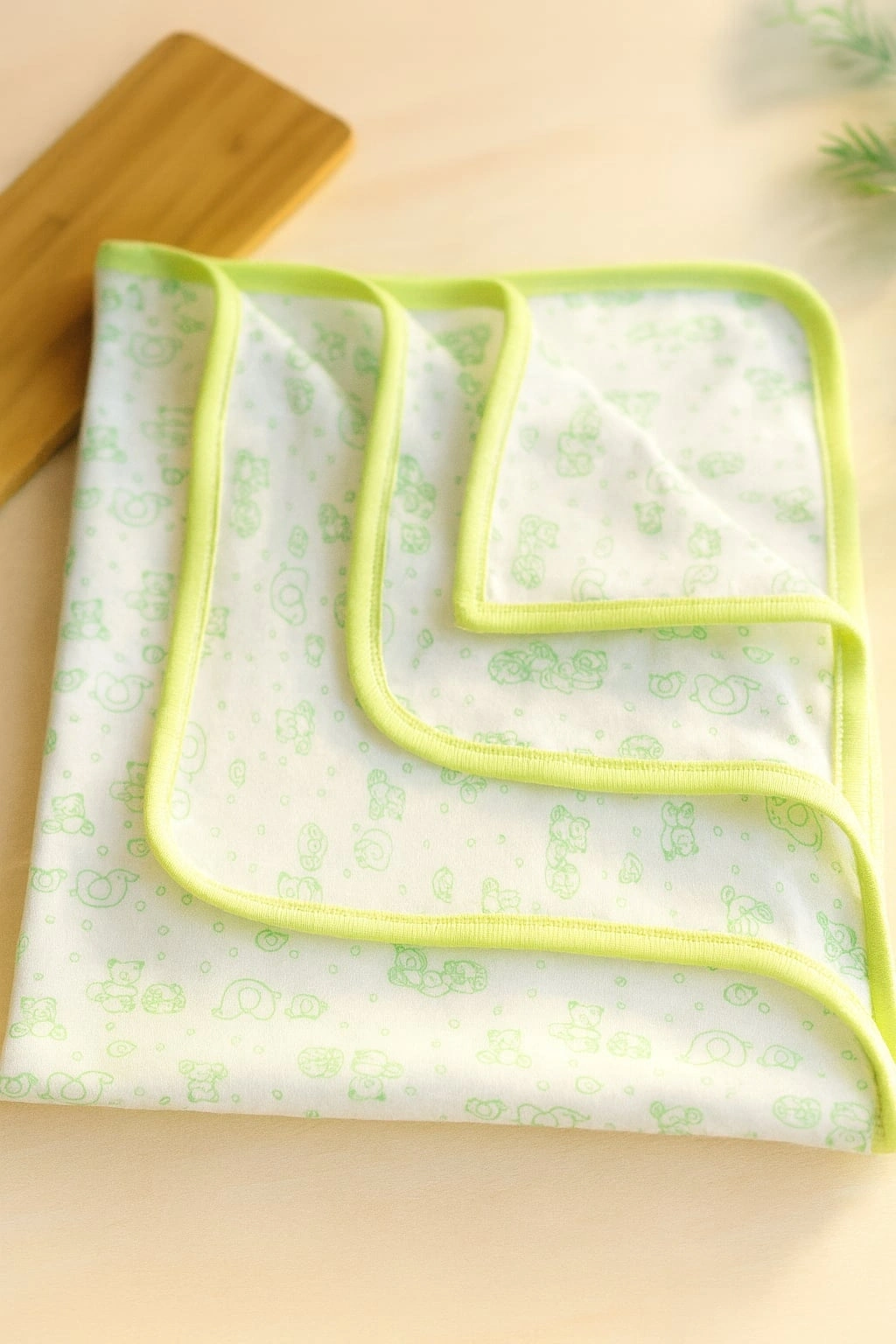 Özlem Bebe Çift Kat Penye Bebek Battaniye