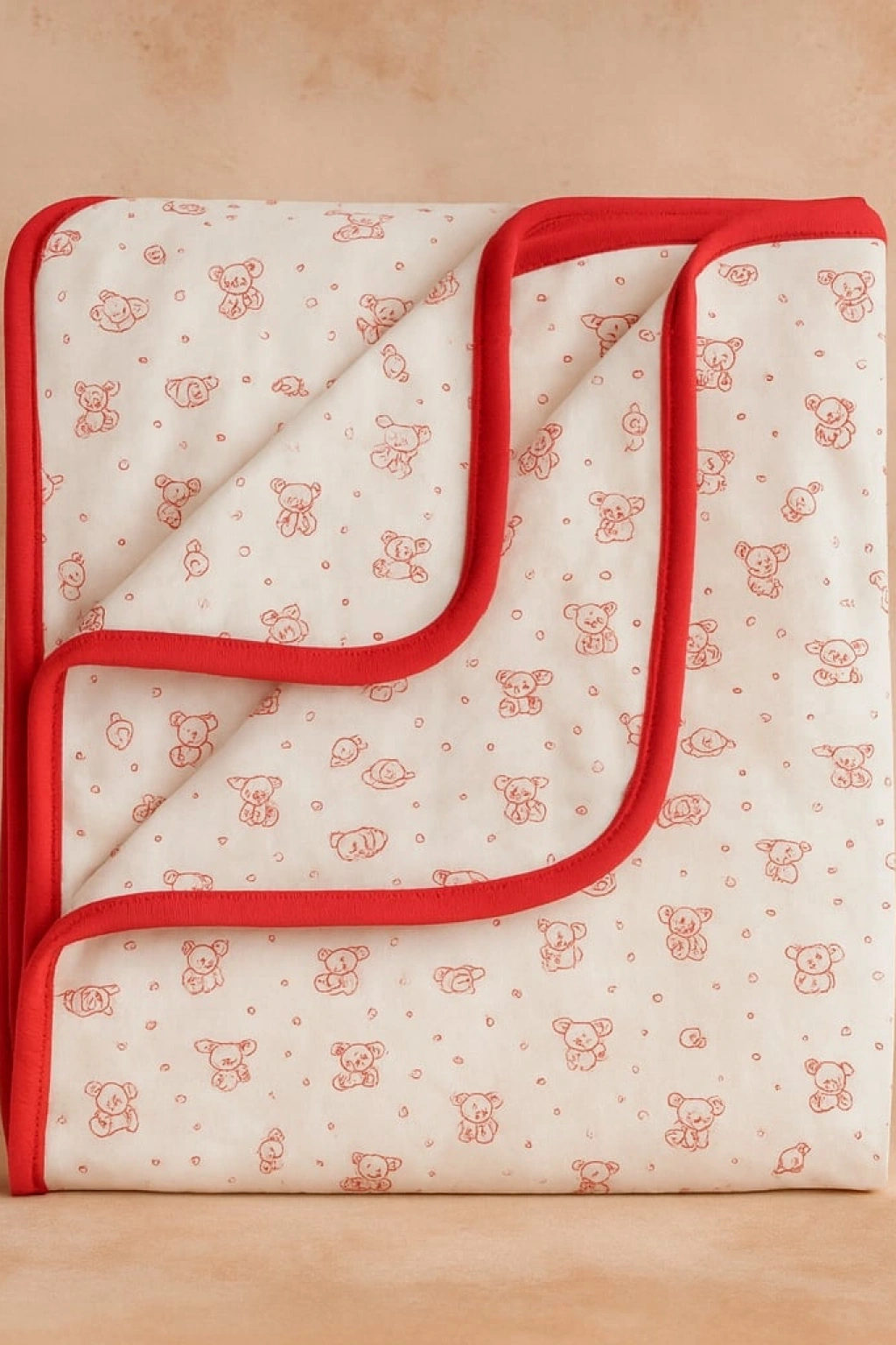 Özlem Bebe Çift Kat Penye Bebek Battaniye