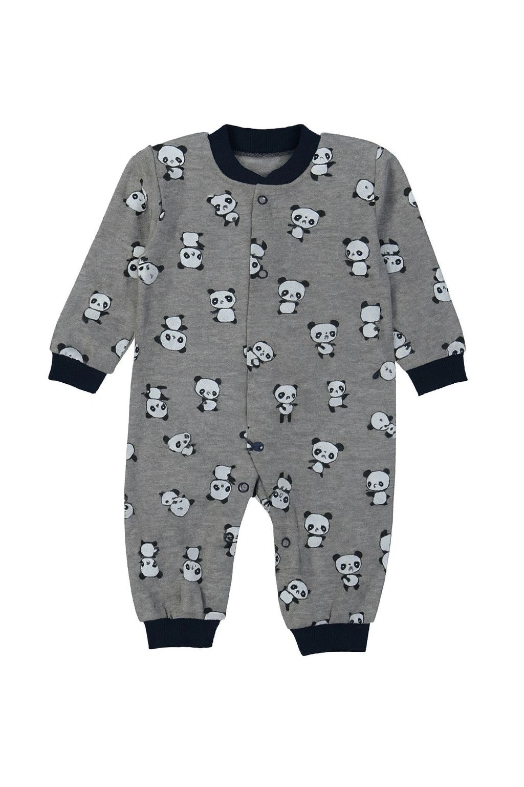 Panda Desenli Bebek Tulumu