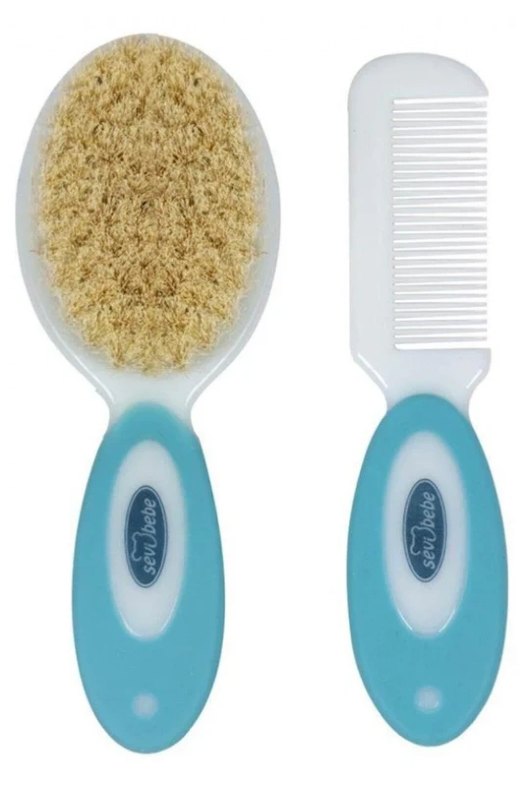 Sevi Bebe Naturel Fırça Tarak Seti