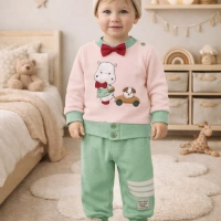 Babyim Papyon Detaylı Erkek Bebek Takımı