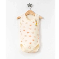 Babytoo Desenli Askılı Çıtçıtlı Badi