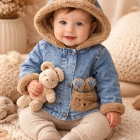 BamBaby Kot Welsoft Bebek Ceketi