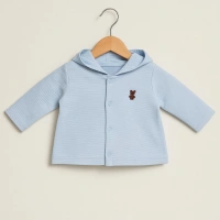 Bebitof Armalı Kapüşonlu Hırka