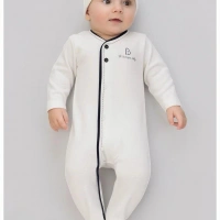 Begisa Şeritli Patikli Bebe  Tulum