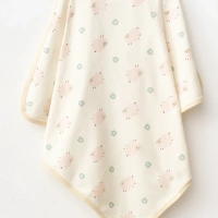 Berço Desenli Penye Battaniye