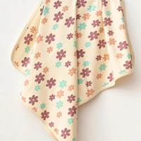 Berço Desenli Penye Battaniye