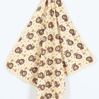 Berço Desenli Penye Battaniye