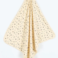 Berço Desenli Penye Battaniye