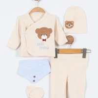 Best Friend Ayıcıklı 5li Bebek Takımı