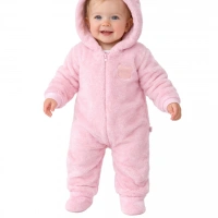 ByMurat AyMosh Armalı Kız Bebek Welsoft Tulum