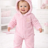 ByMurat AyMosh Armalı Kız Bebek Welsoft Tulum